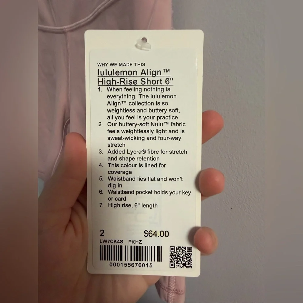 lululemon Align High-Rise Short 6" - Picture 3 of 4